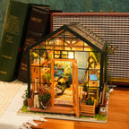 Cathy’s Flower House – DIY Miniature Greenhouse Kit