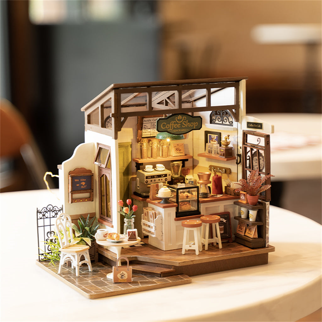 Flavory Café – DIY Miniature House Kit
