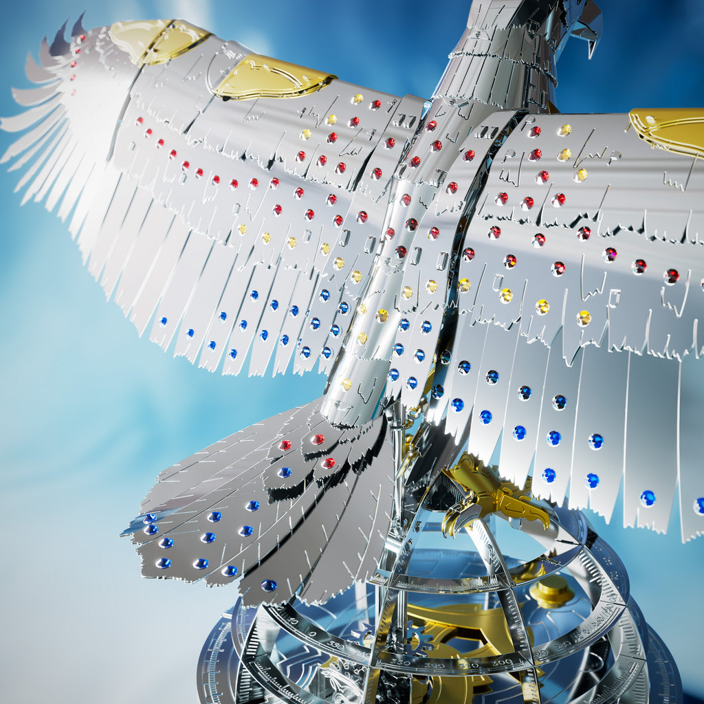 Metal Time Unity Wings Golden Armor Crystal Edition - DIY Metal Model Kit