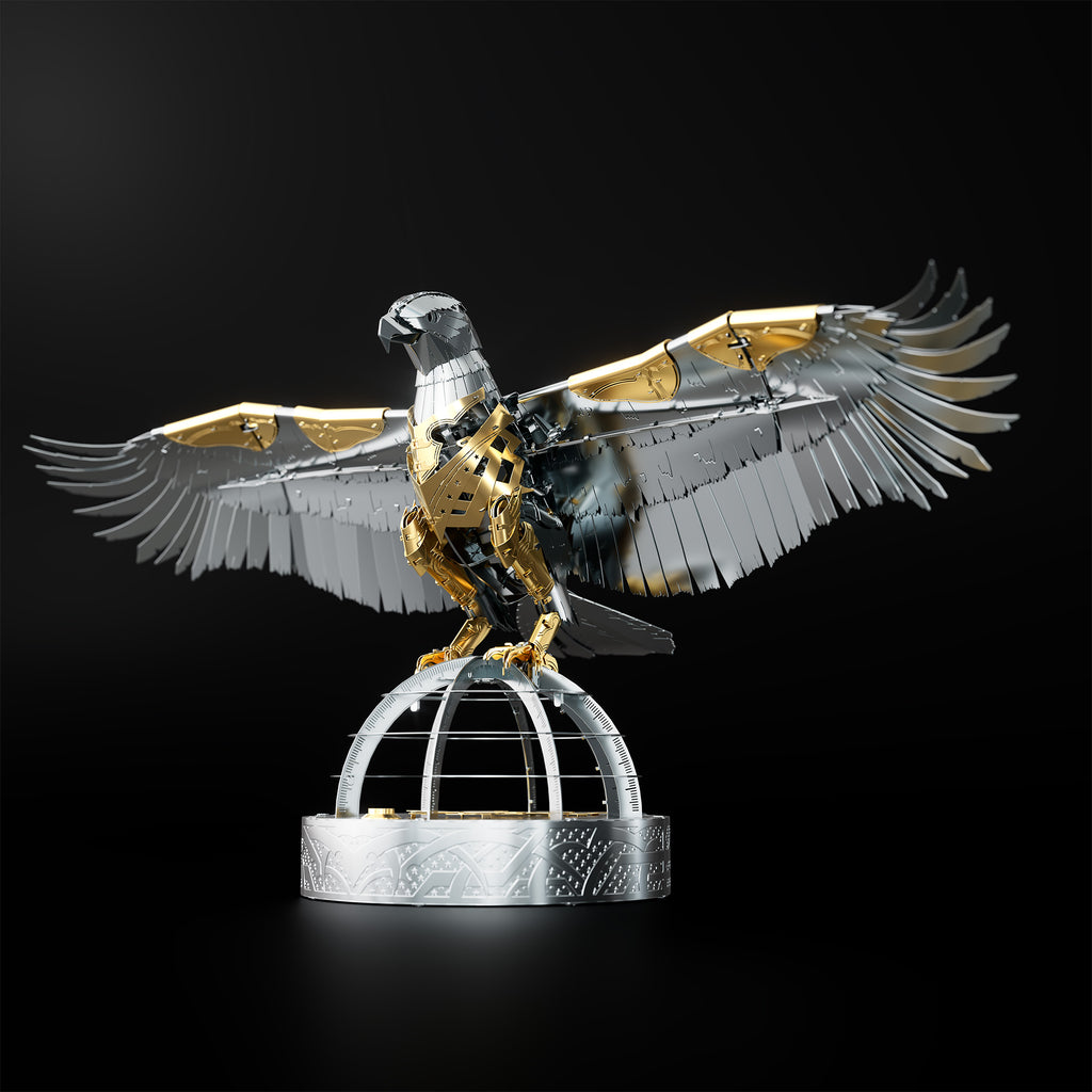 Metal Time Unity Wings Golden Armor Crystal Edition - DIY Metal Model Kit
