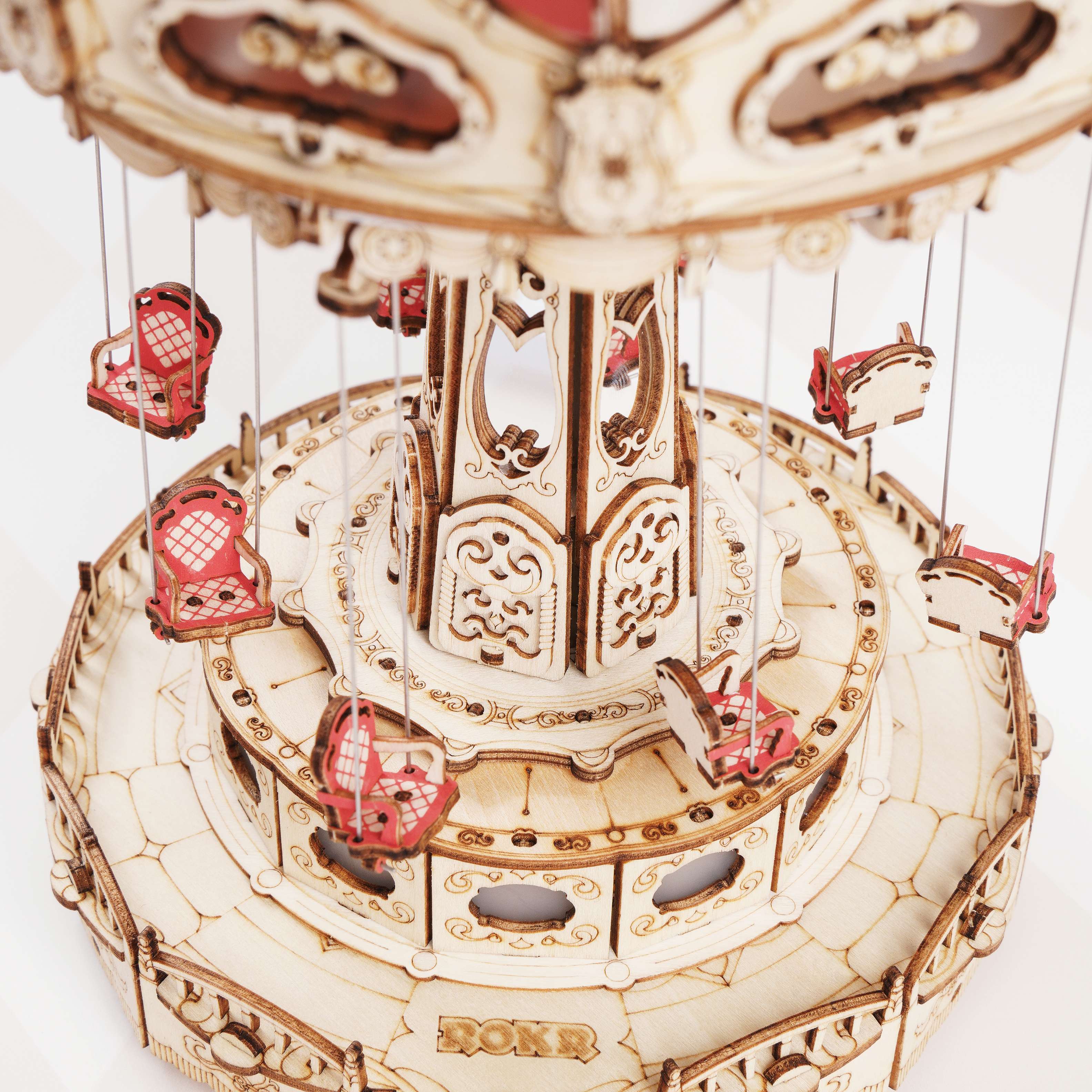 Swing Ride – DIY Music Box 3D Wooden Puzzle Kit