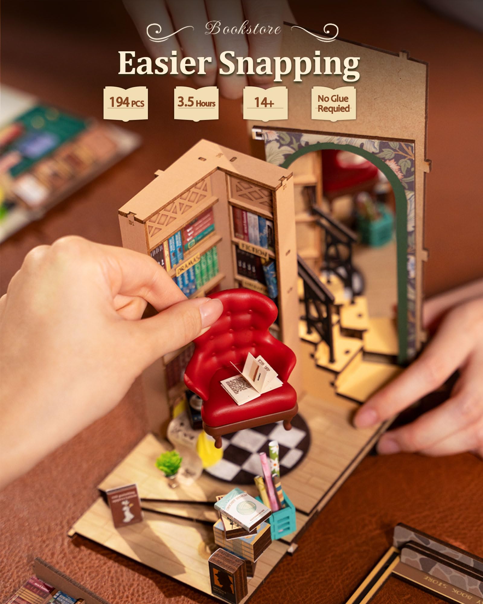 Shakespeare Bookstore – DIY Book Nook Kit