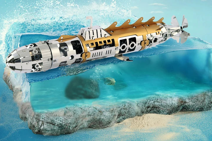Metal Time Elusive Nautilus Submarine - DIY Metal Model Kit