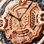 Romantic Notes Wall Clock – Wooden Model Kit