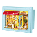 Fluffy Cat Bakery – 3D Wooden Puzzle Story Frame Kit