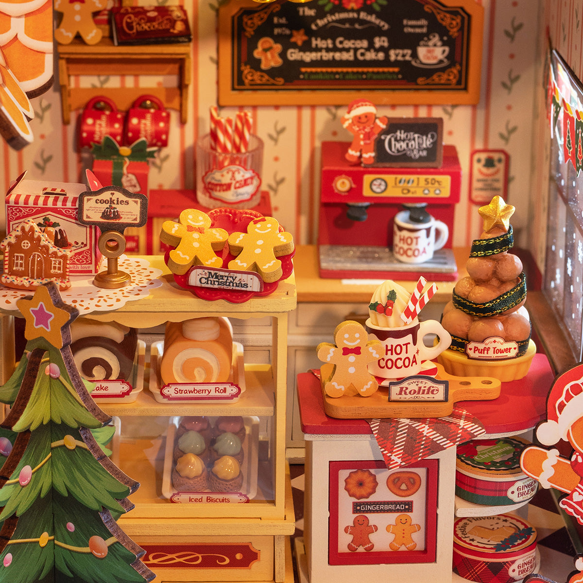 Gingerbread House – DIY Miniature House Kit