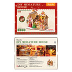Gingerbread House – DIY Miniature House Kit