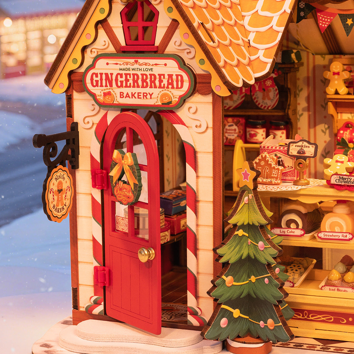 Gingerbread House – DIY Miniature House Kit