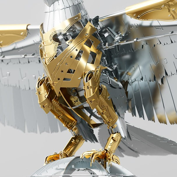 Metal Time Unity Wings Golden Armor Crystal Edition - DIY Metal Model Kit