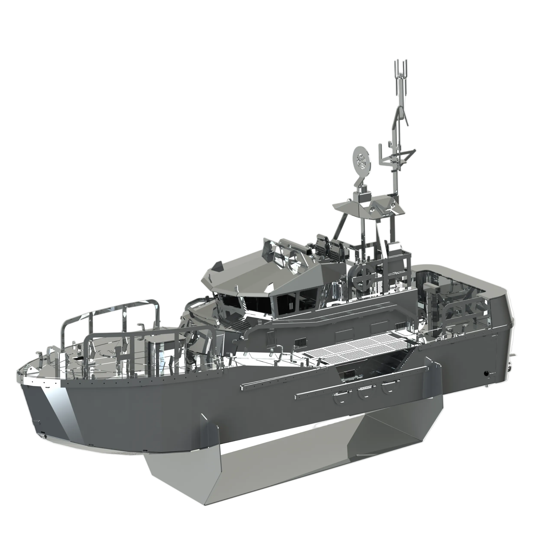 Metal Time Guardian of the Coasts – DIY Metal Model Kit