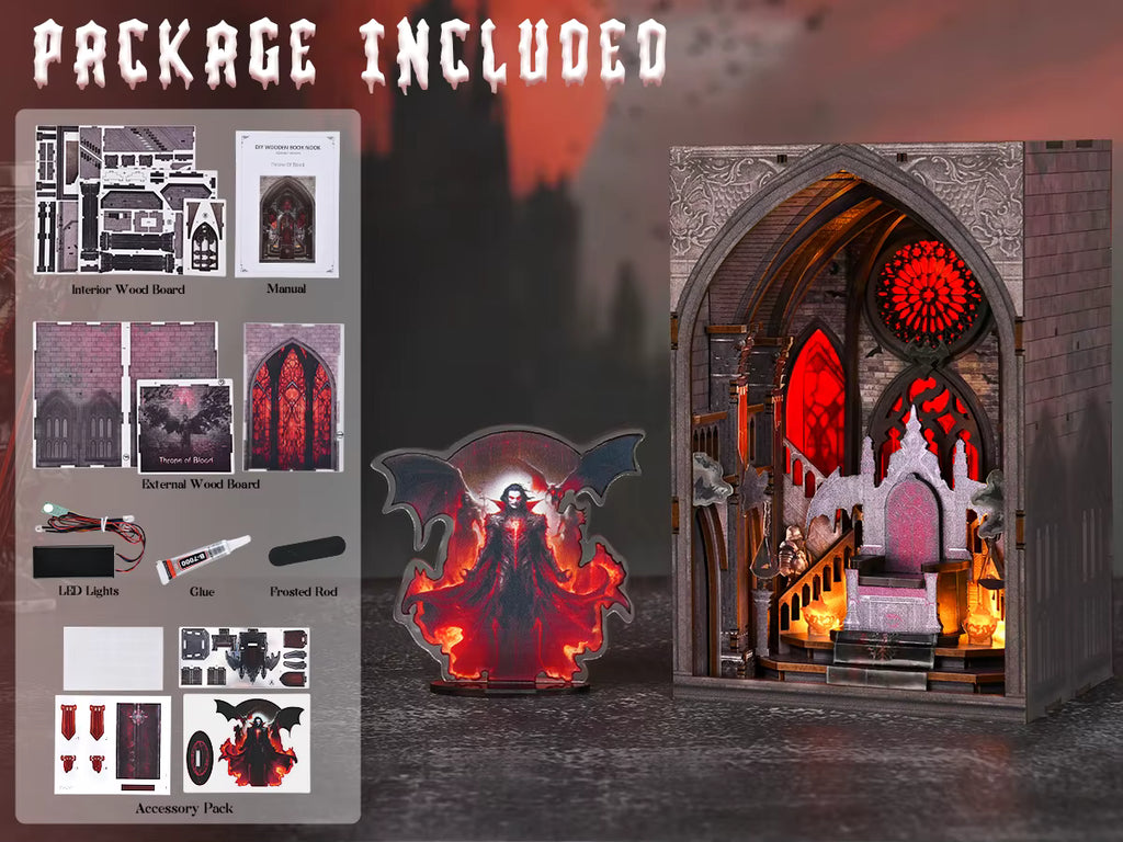 Throne of Blood - DIY Book Nook Kit