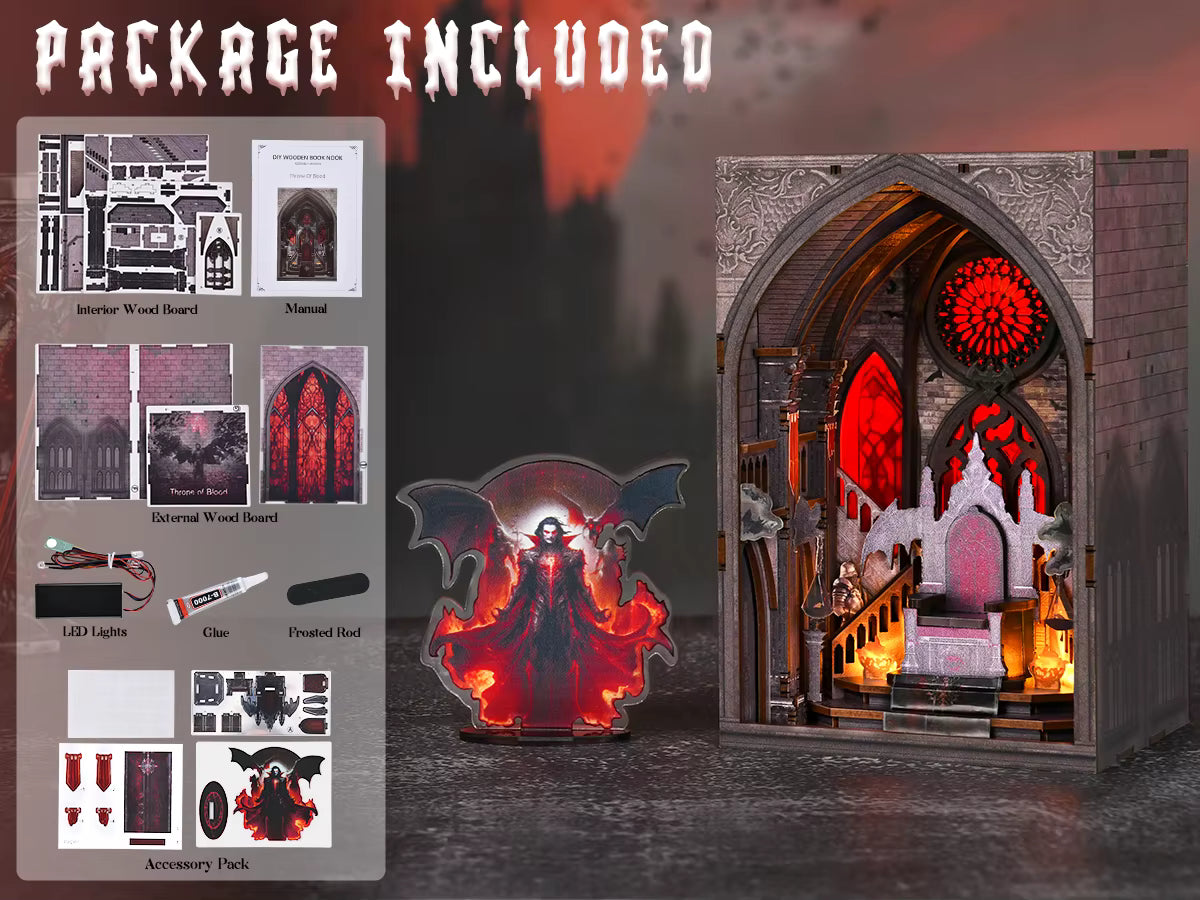 Throne of Blood - DIY Book Nook Kit