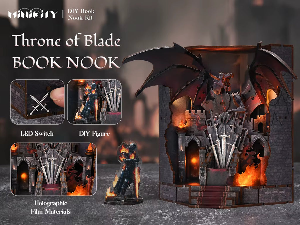 Throne of Blades - DIY Book Nook Kit