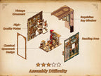 Abbey Library - DIY Book Nook Kit