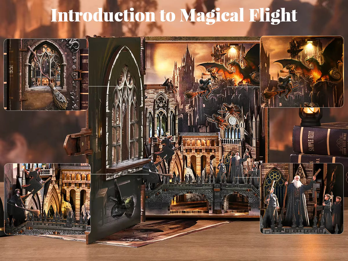 Introduction to Magical Flight - DIY Book Nook Kit