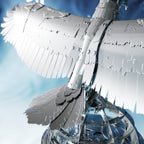 Metal Time Unity Wings Silver Armor Eagle - DIY Metal Model Kit