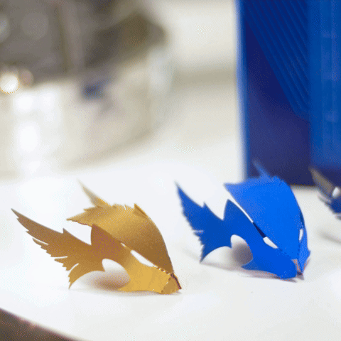 Metal Time Unity Wings Golden Armor - DIY Metal Model Kit