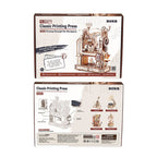 Printing Press – 3D Wooden Model Kit