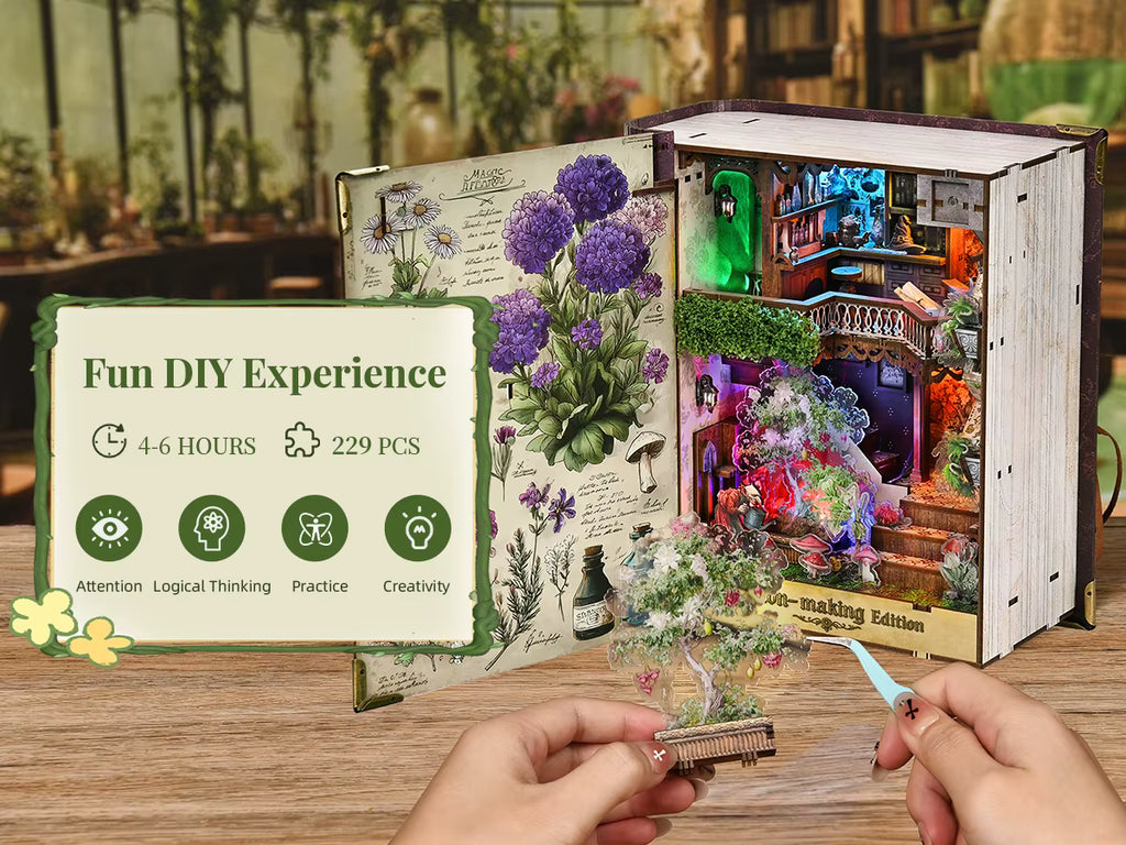 Potion Making Edition - DIY Book Nook Kit