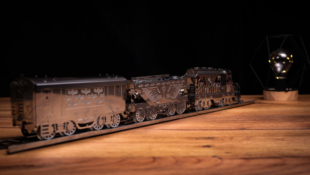 Metal Time Heavy Loco Freight Train – DIY Metal Model Kit