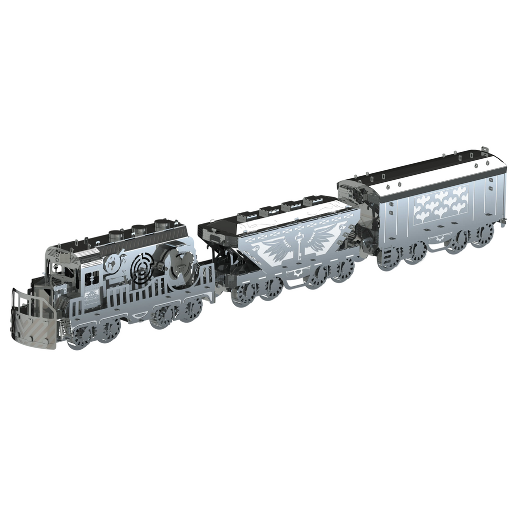 Metal Time Heavy Loco Freight Train – DIY Metal Model Kit