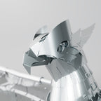 Metal Time Unity Wings Silver Armor Eagle - DIY Metal Model Kit