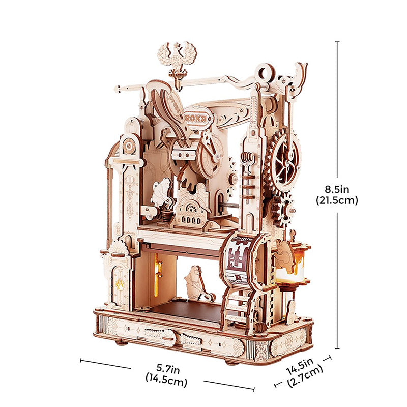 Printing Press – 3D Wooden Model Kit