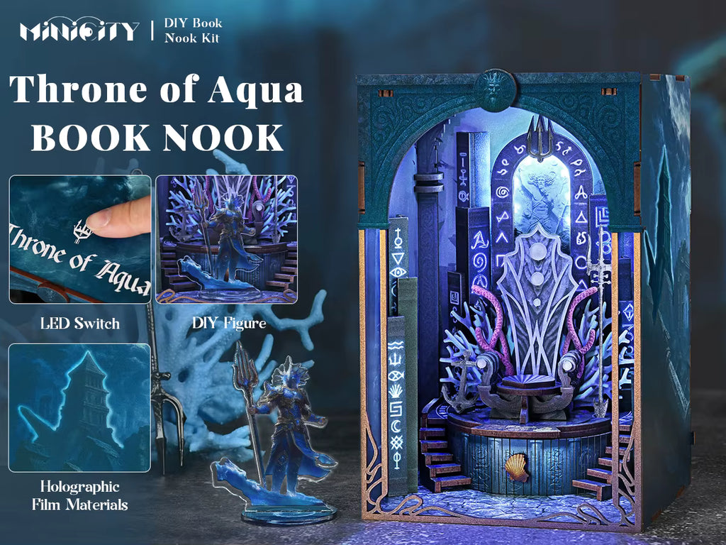 Throne of Aqua - DIY Book Nook Kit