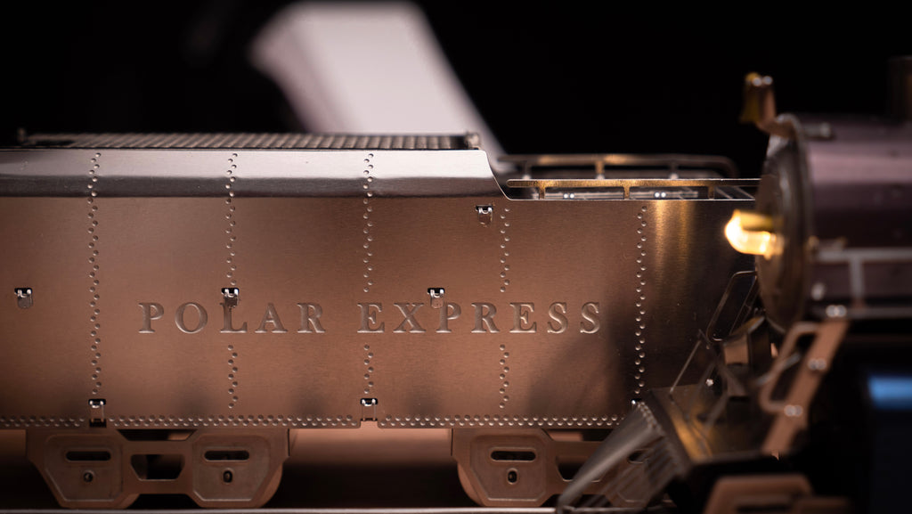 Metal Time Polar Steel Magic Express Mechanical Steam Train – DIY Metal Model Kit