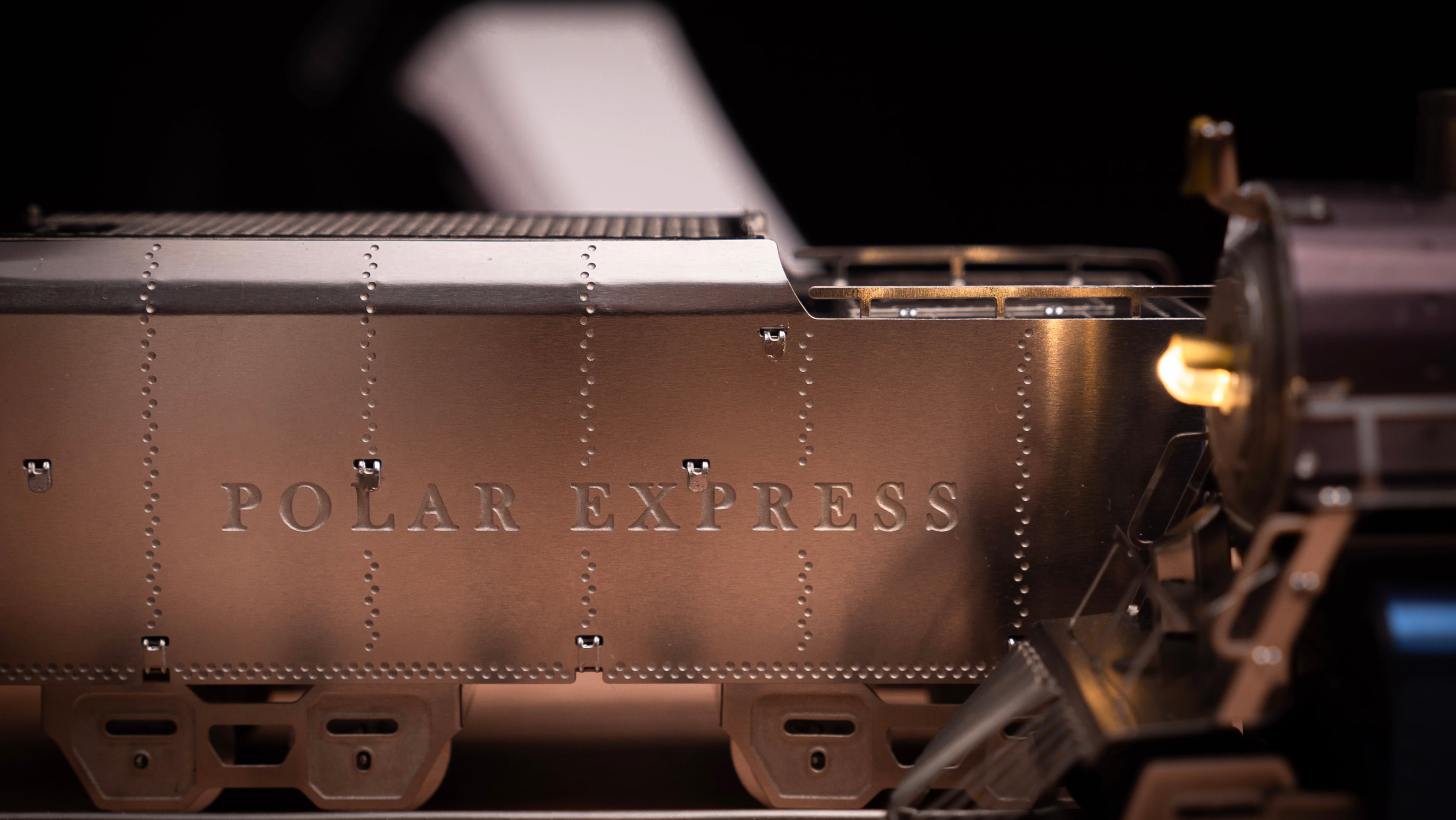 Metal Time Polar Steel Magic Express Mechanical Steam Train – DIY Metal Model Kit