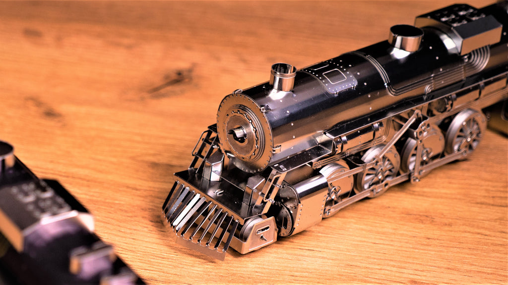 Metal Time Polar Steel Magic Express Mechanical Steam Train – DIY Metal Model Kit