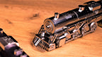 Metal Time Polar Steel Magic Express Mechanical Steam Train – DIY Metal Model Kit