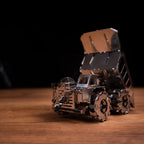 Metal Time Quarry Transporter Mining Truck - DIY Metal Model Kit
