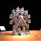Metal Time Amusement Ride Ferris Wheel - DIY Metal Model Kit