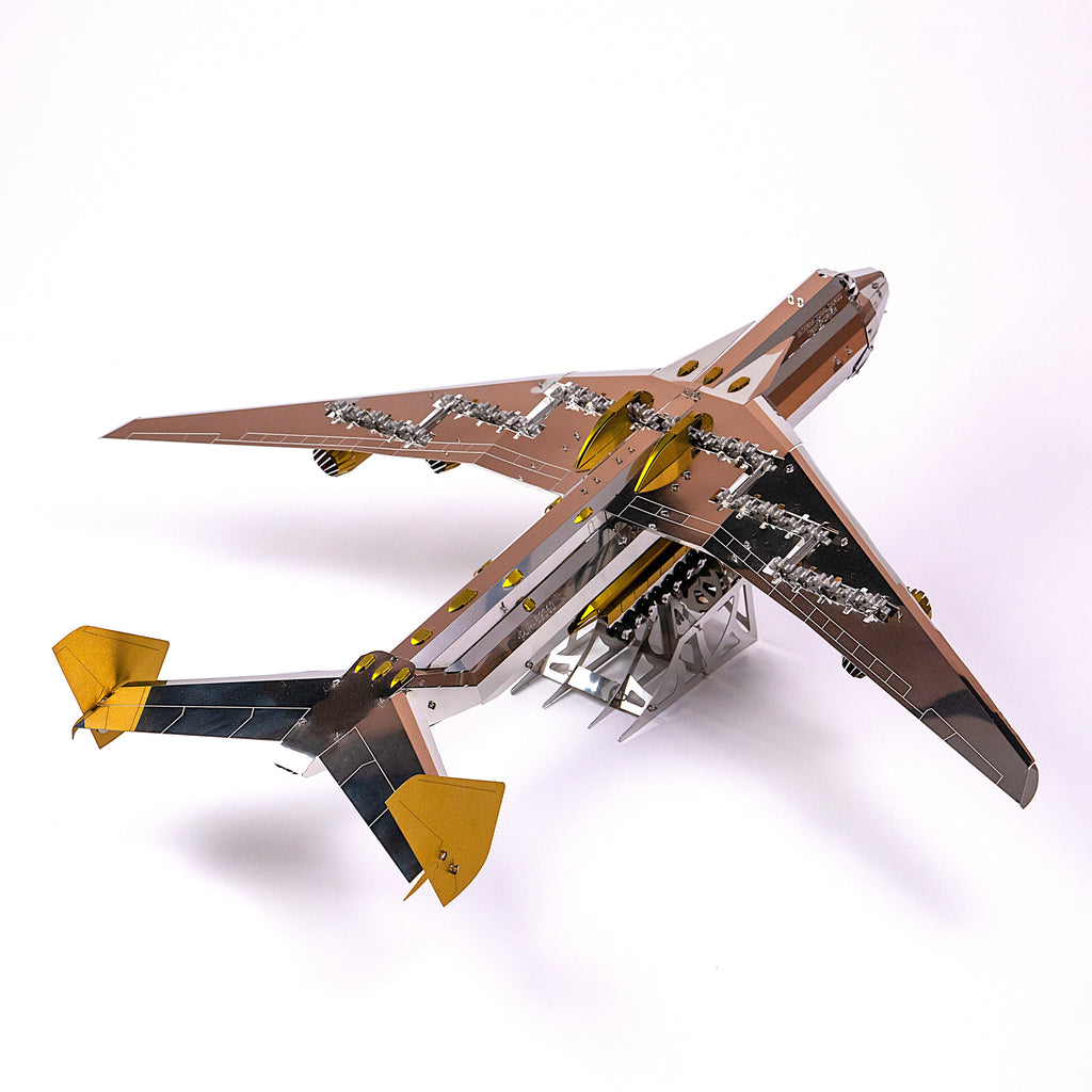 Metal Time AN-225 Mriya Official Exclusive Edition Double Color - DIY Metal Model Kit