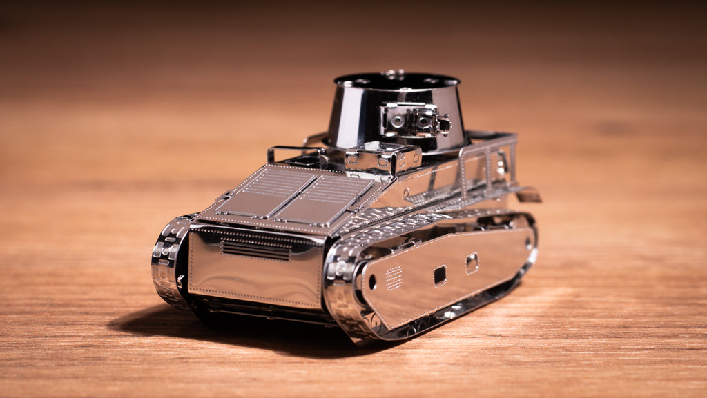 Metal Time Leichttraktor Vs.Kfz.31 Tank – DIY Metal Model Kit