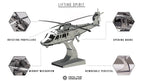 Metal Time Lifting Spirit Helicopter - DIY Metal Model Kit