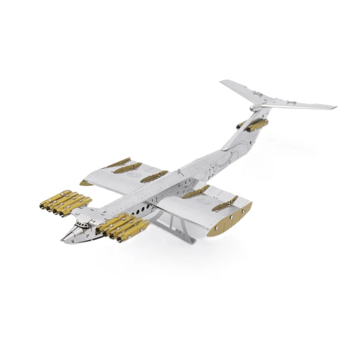 Metal Time Caspian Sea Monster Ekranoplan - DIY Metal Model Kit