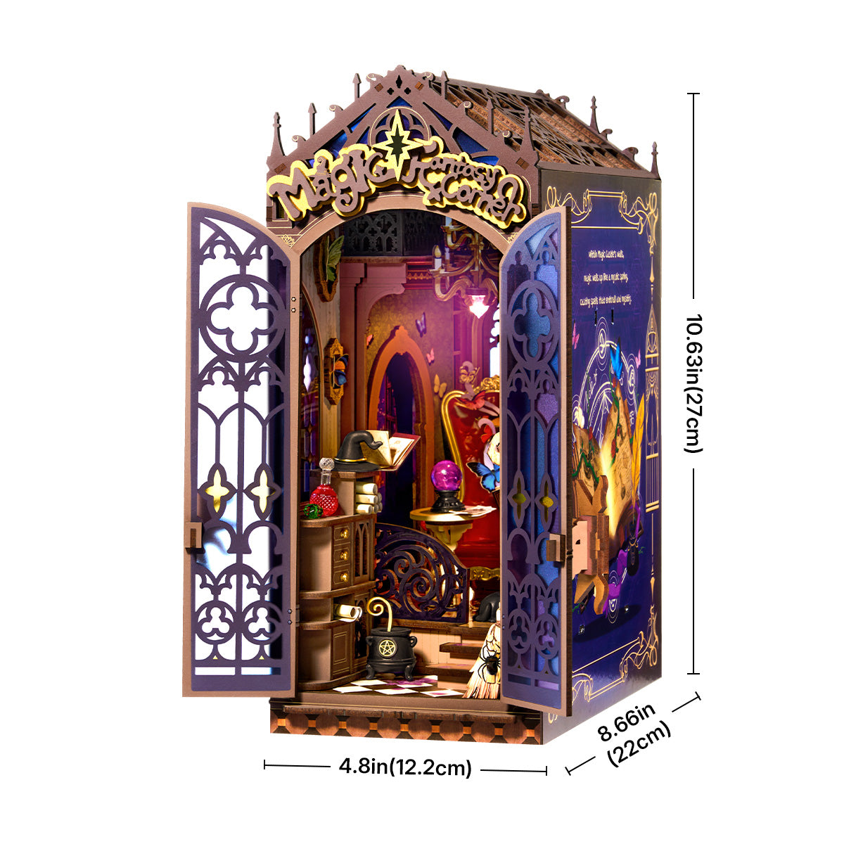 Arcane Magic Corner – Fantasy Book Nook Kit