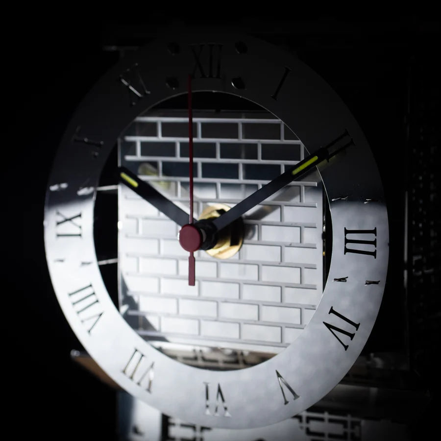 Metal Time Master of Time Stand Clock - DIY Metal Model Kit