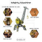 Metal Time Mighty Machine Crane - DIY Metal Model Kit
