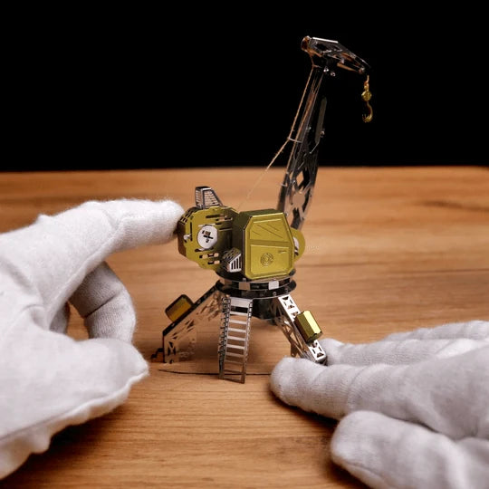 Metal Time Mighty Machine Crane - DIY Metal Model Kit