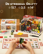 Garage Workshop – DIY Miniature House 3D Puzzle Kit