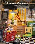Garage Workshop – DIY Miniature House 3D Puzzle Kit