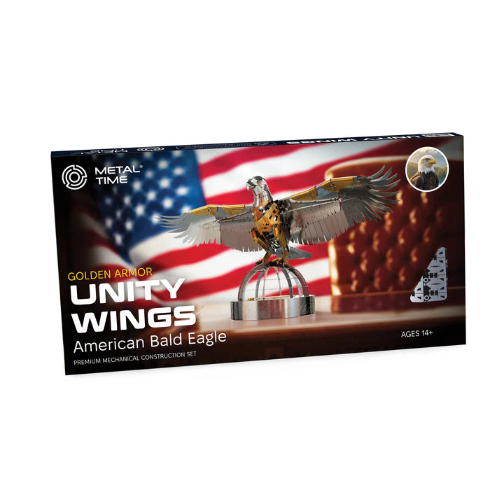 Metal Time Unity Wings Golden Armor Crystal Edition - DIY Metal Model Kit