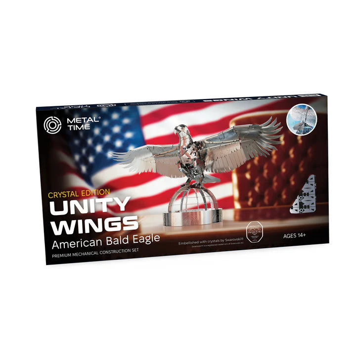 Unity Wings Silver Armor Crystal Edition - DIY Metal Model Kit