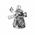 Metal Time Mysterious Mill Windmill - DIY Metal Model Kit