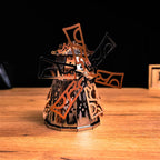 Metal Time Mysterious Mill Windmill - DIY Metal Model Kit