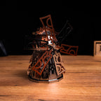 Metal Time Mysterious Mill Windmill - DIY Metal Model Kit
