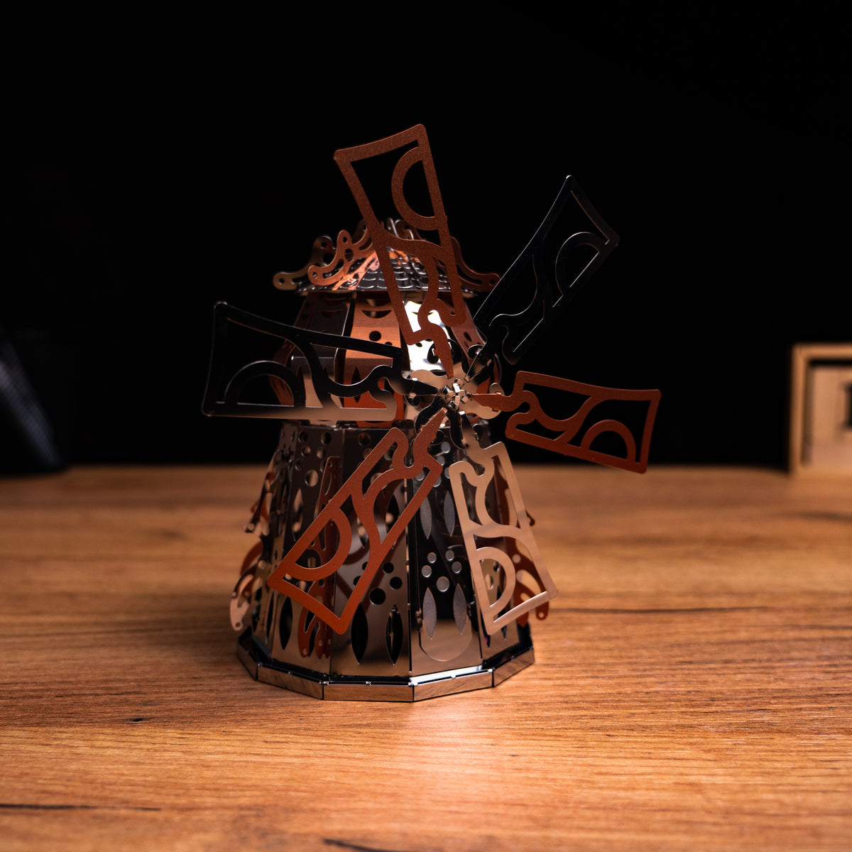 Metal Time Mysterious Mill Windmill - DIY Metal Model Kit